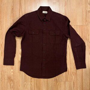Taylor Stitch Yosemite Shirt in Nutmeg Donegal 40
